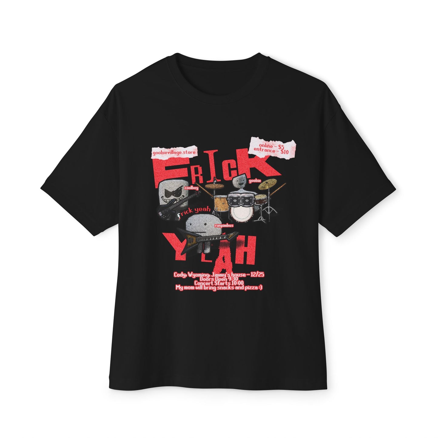 Goobie Band t-shirt (2 styles!1!)