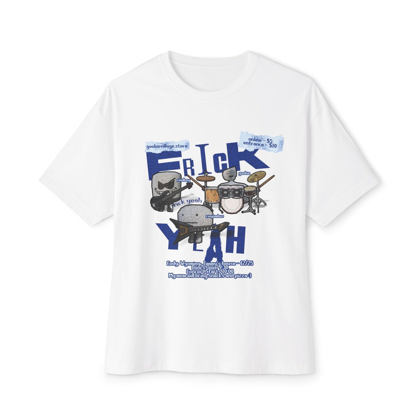 Goobie Band t-shirt (2 styles!1!)